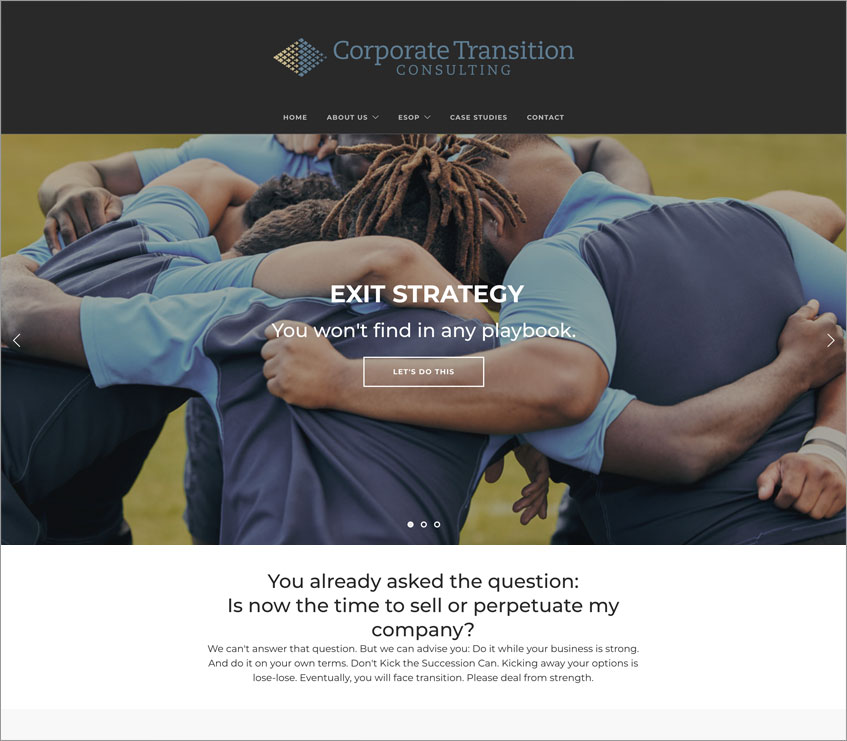 CTC Website Homepage