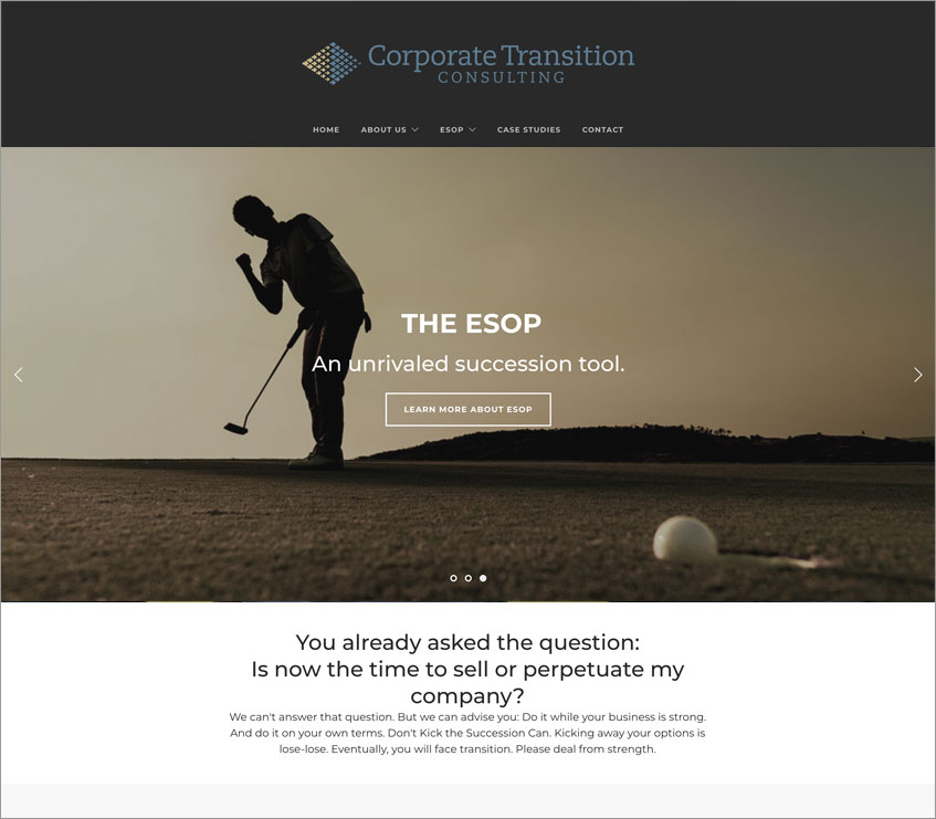 CTC Website Homepage